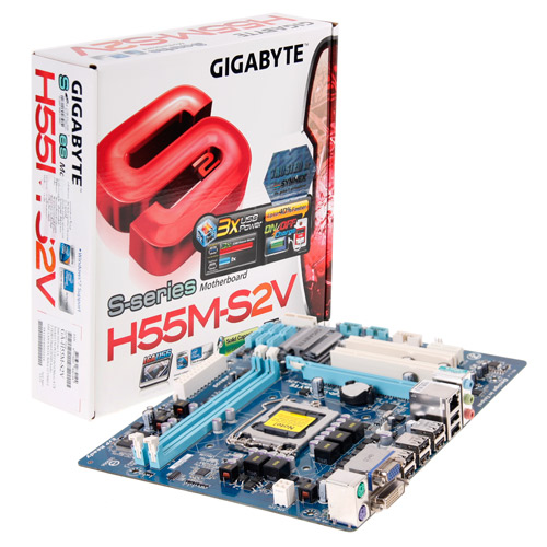 Gigabyte H55M-S2V large image 0