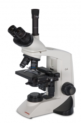 TRINOCULAR EDUCATIONAL MICROSCOPE WITH 4 OBJECTIVES HALOGEN large image 0