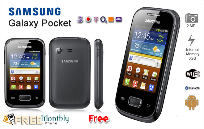 Samsung Galaxy Pocket With 4 GB Memory card large image 0