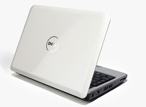 Dell Core2Duo 160Gb 1Gb white color laptop large image 0