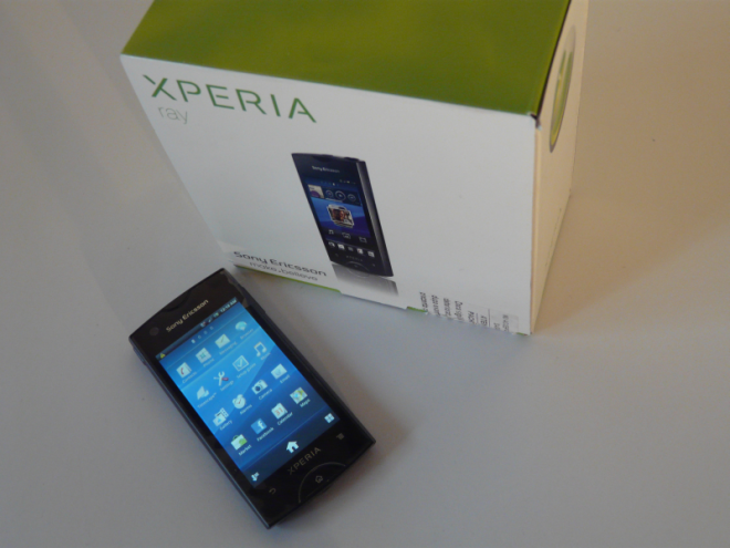 XPERIA RAY SONY ERICSSON BRAND NEW BOXED large image 0