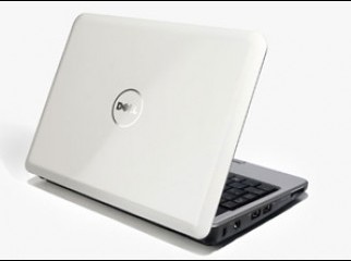 Dell Core2Duo 160Gb 2Gb white color laptop