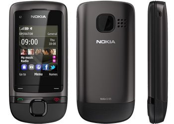 NOKIA C2-05 BLACK  large image 0