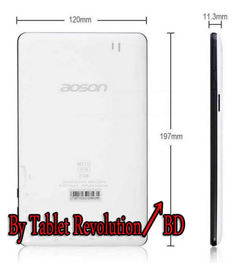 Aoson 3g phone calling 7 Tab by tablet revolution large image 3