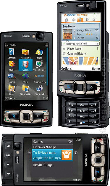 Nokia N95 with full fress condion large image 1