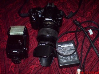 Nikon D3000 with SB-22 flash