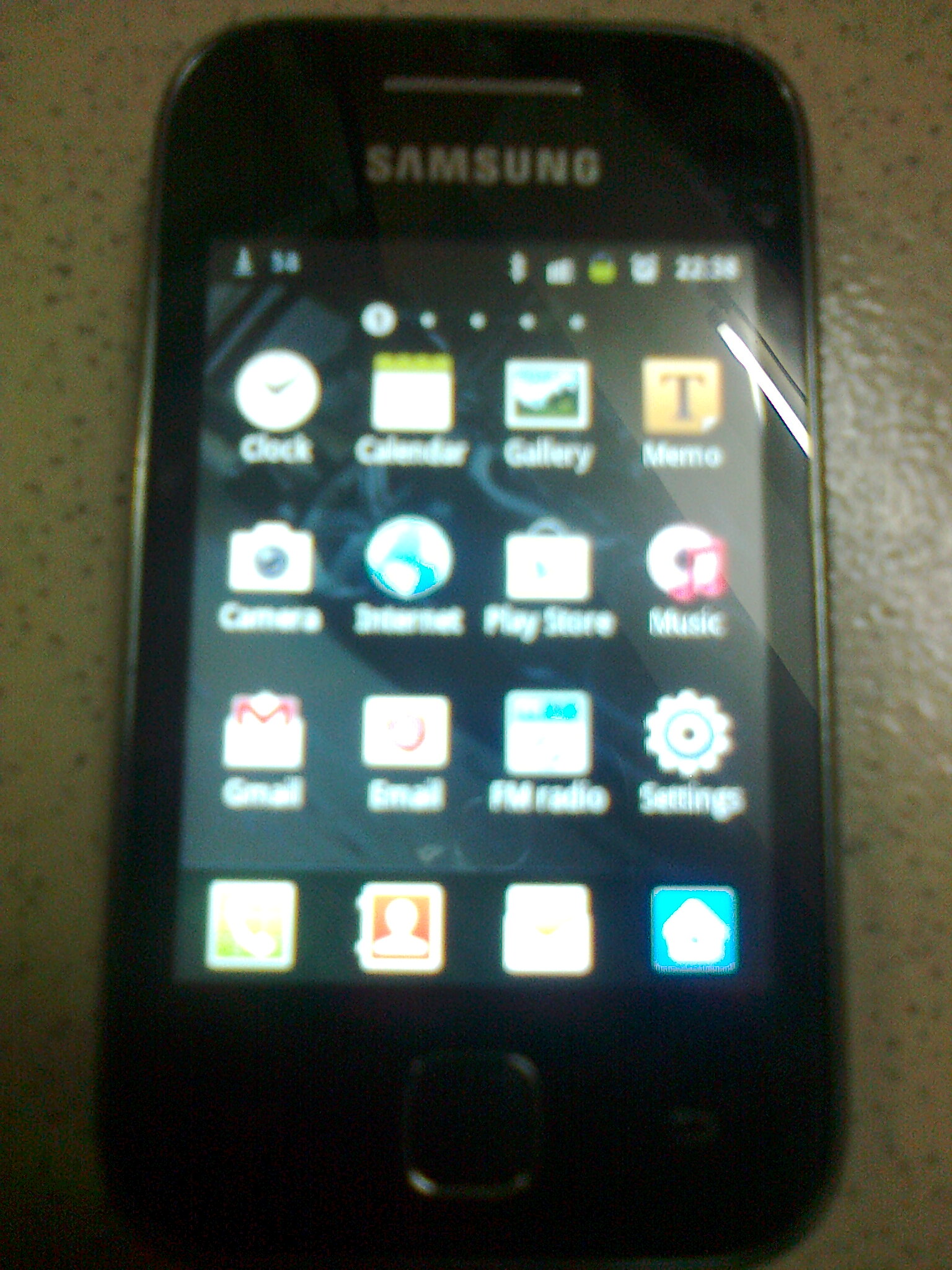 SAMSUNG GALAXY Y YOUNG GTS530 large image 1