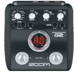 ZOOM G2 multi effect guitar processor large image 0