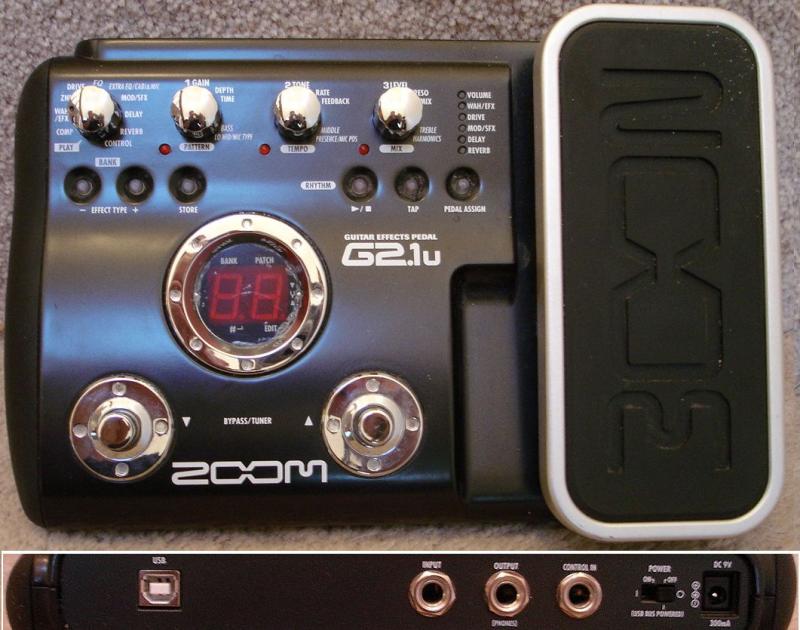 Zoom G2.1u fresh condition with adapter large image 1