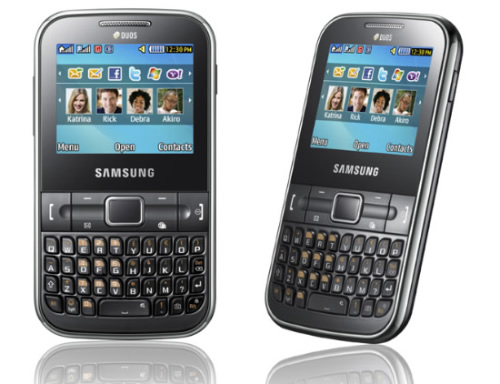 SAMSUNG Chat 322 Duos large image 0