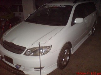 Toyota Fielder 03 X LIMITED EDITION.. modded