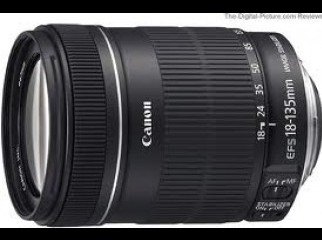 canon 18-135 mm EF-S lens