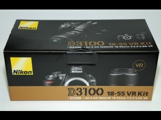 Nikon D3100 18-55 lens 1month used 