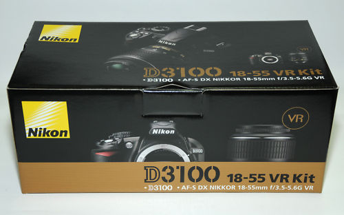 Nikon D3100 18-55 lens 1month used  large image 0