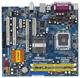 Asrock Wolfdale 1333-D667 R2.0 DDR2 Motherboard large image 0