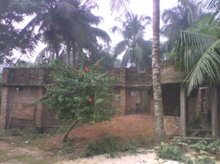 Sell Land With Incomplet Home in Kushtia chuadanga Hizalga