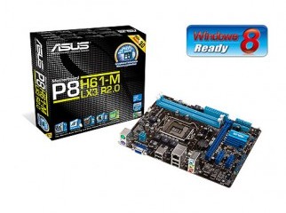 ASUS- P8H61-M LX3 R2.0 Motherboard. Only 10 days Used.