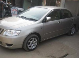 Toyota Corolla-G Model-2006 Color-Beige 1500cc 