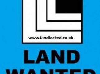 Land Wanted 4 joint venture projects.