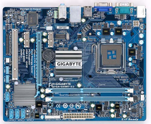 Gigabyte G41MT-S2 DDR3 Motherboard Intel dual core 2.60 GHz large image 0