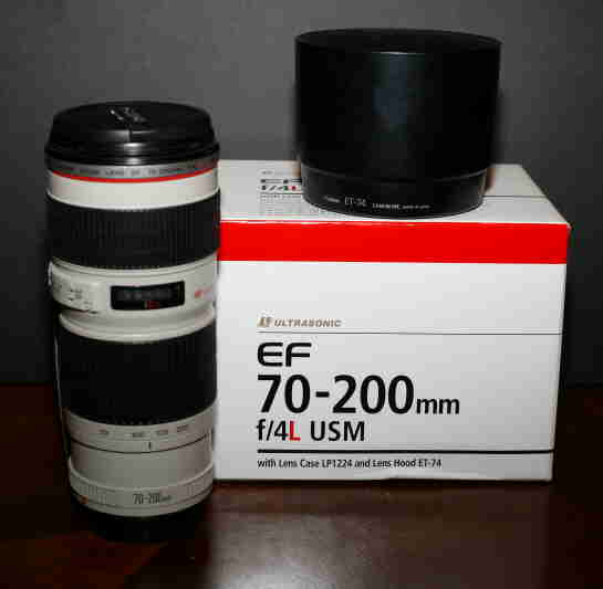 Canon EF 70-200mm f 4 L USM large image 0