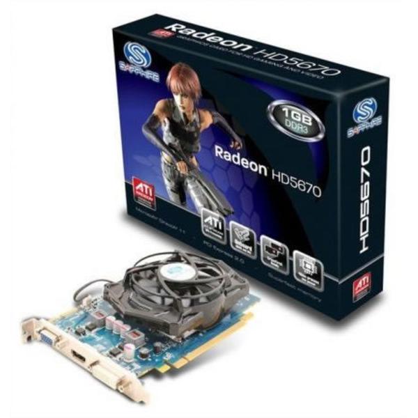 Sapphire Radeon HD 5670 1GB GDDR3 large image 0