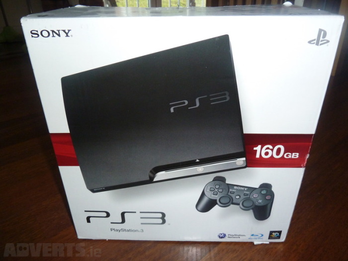 Sony PS3 Play Station 3 Slim 160 gb. Brand new condition. large image 0