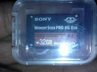 Sony Memory Stick Pro HG Duo 32GB