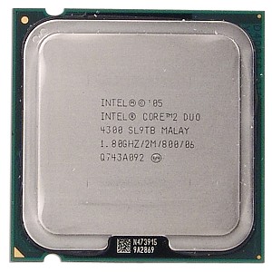 Intel Core 2 Duo E4300 1.8GHz 800MHz 2MB by florida computer large image 0