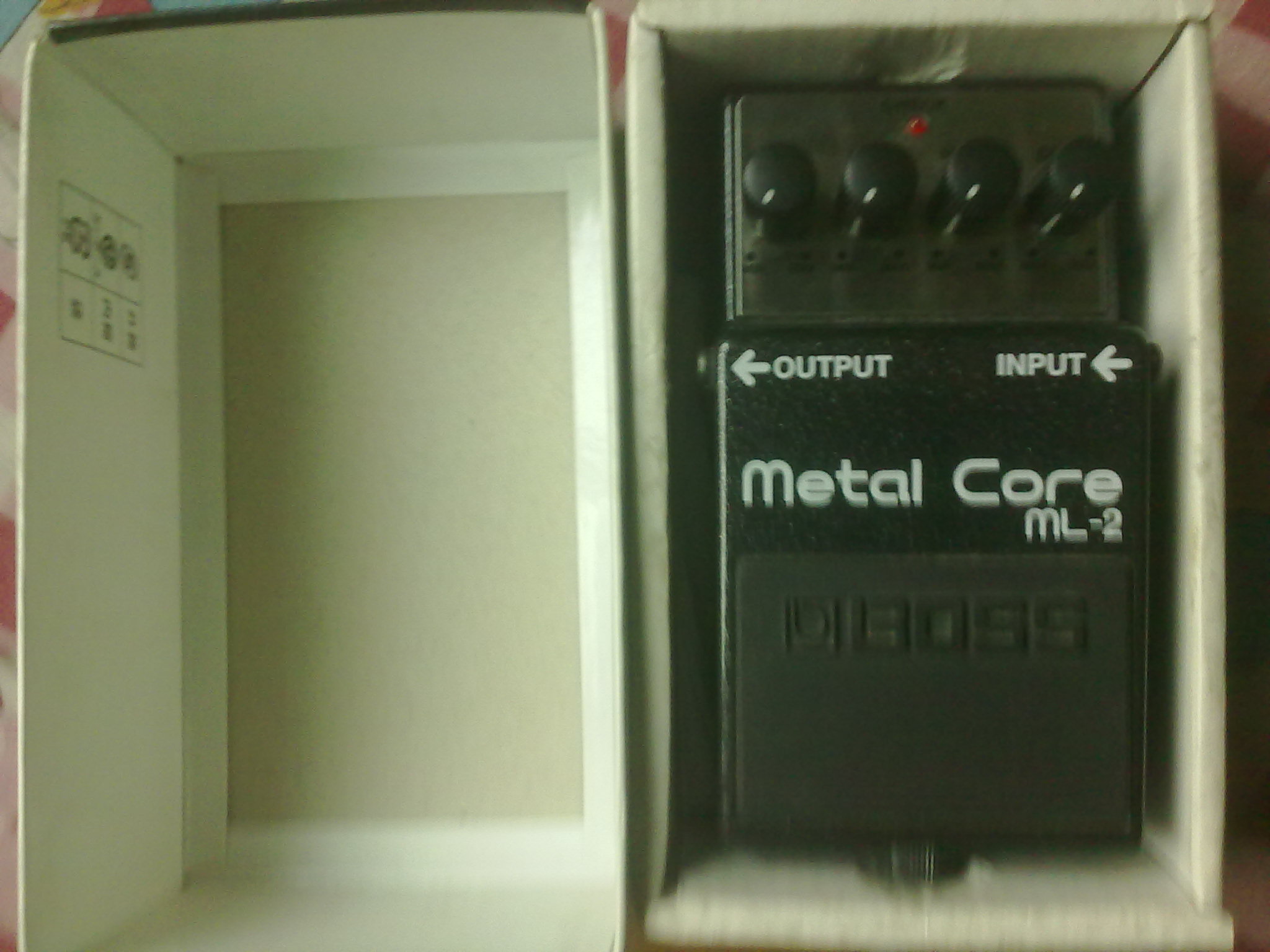 metal core 2 stomp box for sale large image 0