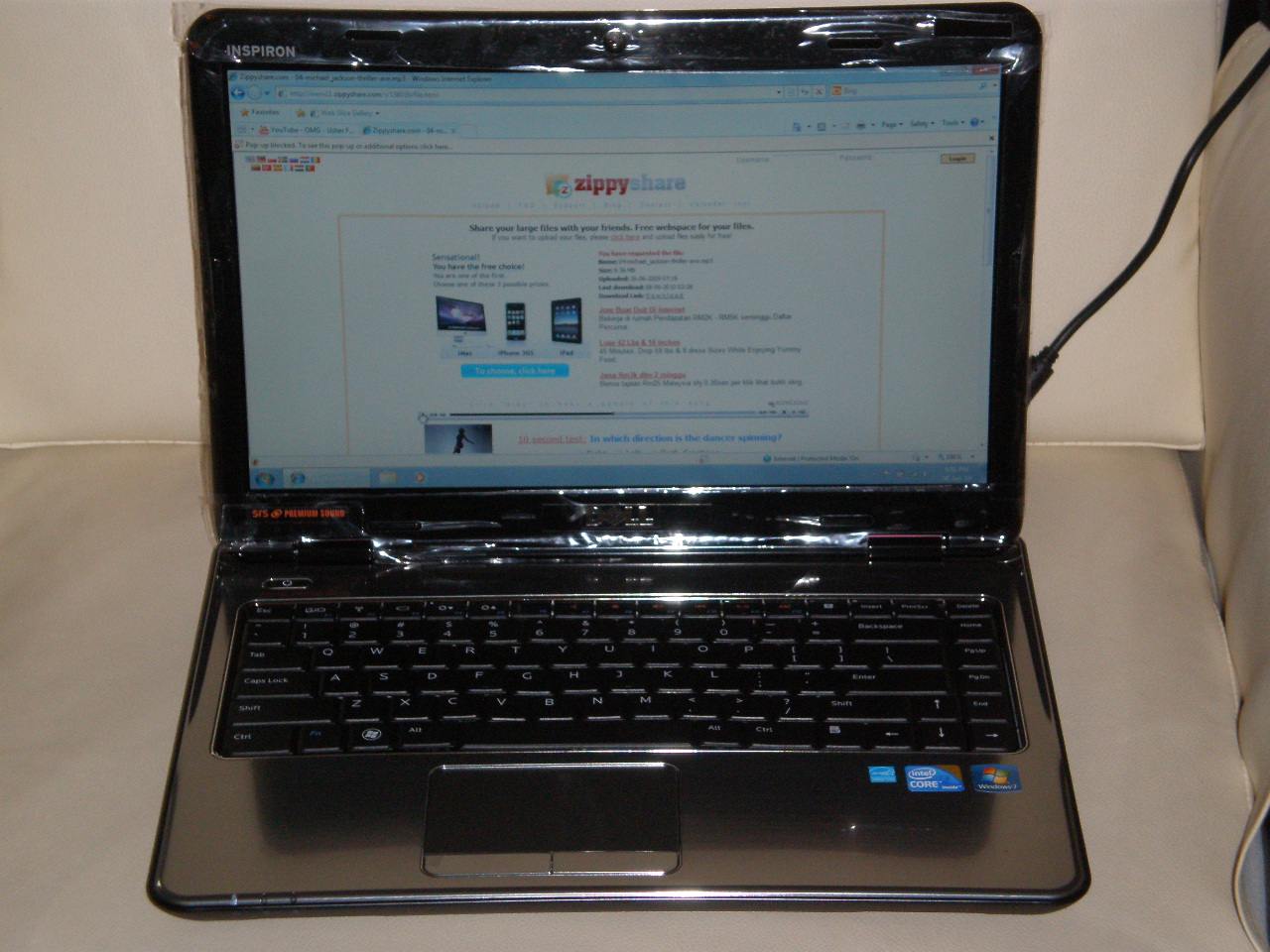 dell inspiron 14r core i5 500GB hdd 6 GB ram large image 0