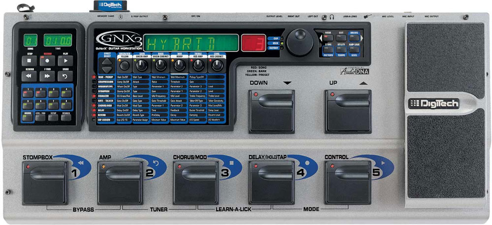 GNX 3 workstation guitar effect processor. large image 0