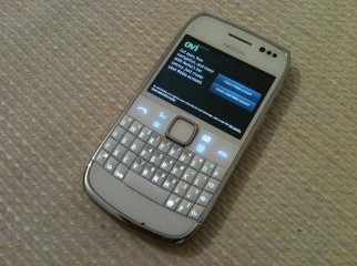 Like new Nokia E6 White Colour Full Boxed.