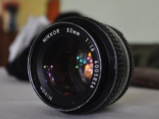 Nikon Nikkor 50mm f1.4 manual lens 10 000tk