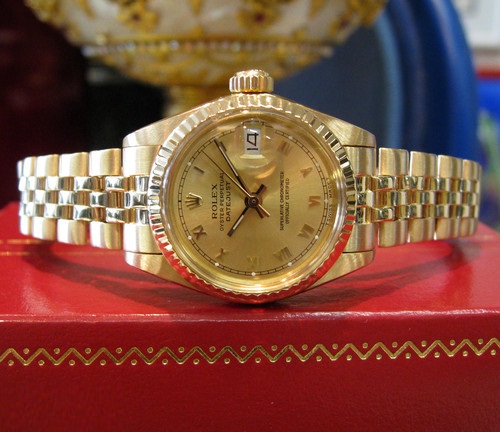 ROLEX VINTAGE TIME MACHINE for HER intact boxed frm Usa  large image 0