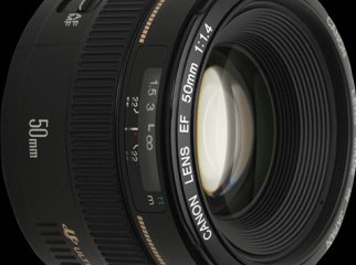 Canon EF 50mm f 1.4 USM Autofocus Lens