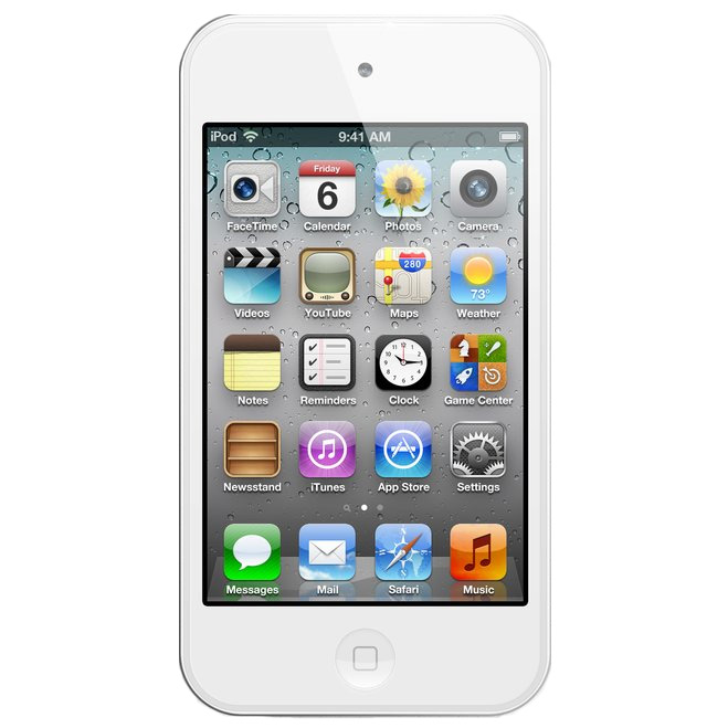 ipod touch 4G 16 GB white colour Model A1367  large image 0