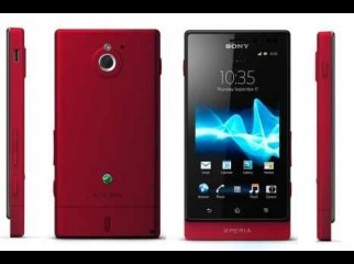 Sony Xperia Sola Red Showroom condition