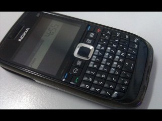 fresh nokia e63 black with all