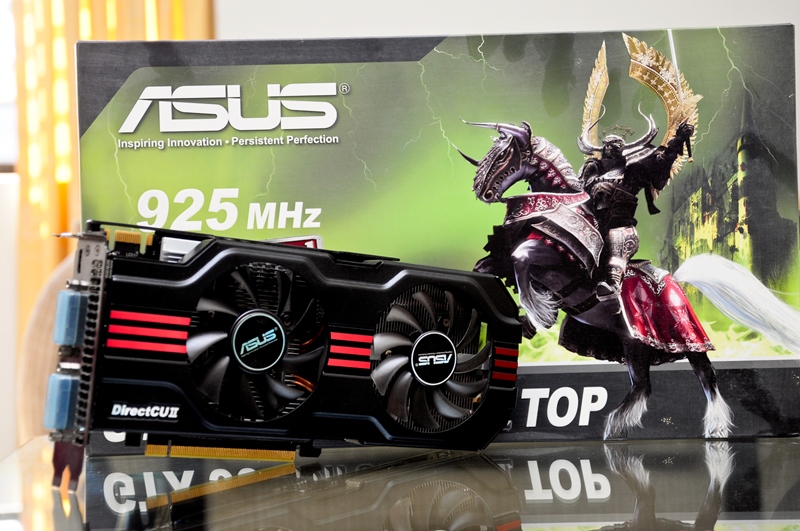 NVIDIA ASUS GTX560 DCII TOP 2DI 1GD5 large image 0