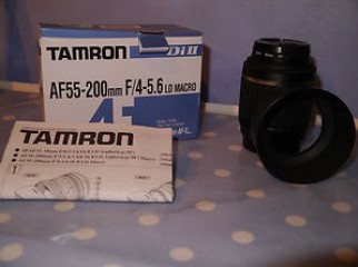 55-200mm Zoom and Macro Lens for Nikon