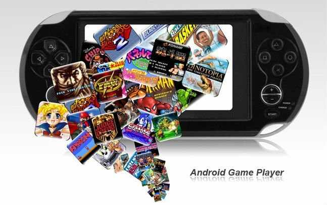 Android PSP Game Player With Tablet Pc large image 0