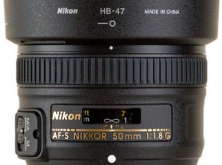 NIKON 50mm 1.8G LENS. BRAND NEW . 01715914144