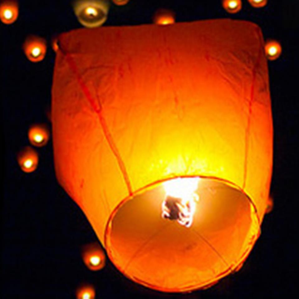 FANUSH Sky Lantern COLOR your occasions in a whole new way large image 0