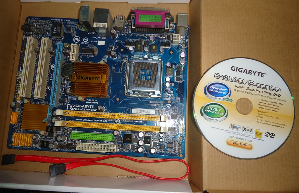 Gigabyte G31 Series Motherboard For Sale large image 0