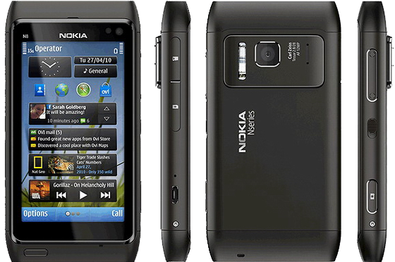 Nokia N8 Black Belle Refres Updated.Brand new condition large image 0