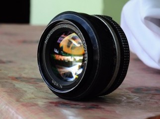 Nikon Nikkor 50mm f1.4 manual lens