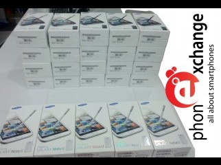 SAMSUNG NOTE II BRAND NEW INTAC BLACK WHITE 52000 TK