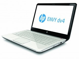 HP DV4 White Color Rare laptop