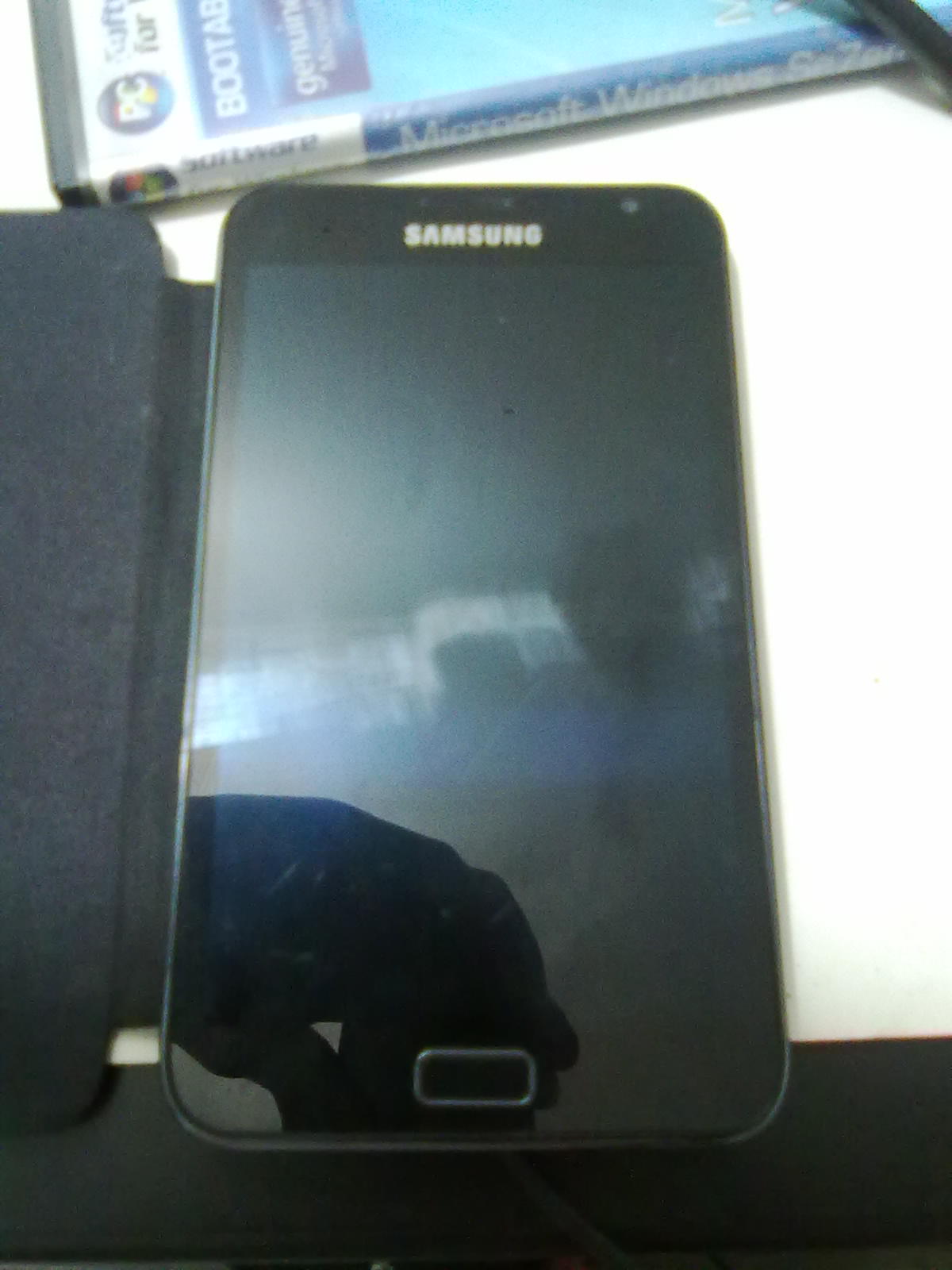 Samsung Galaxy note 1 Titanium Gray color Real pic uploaded large image 0